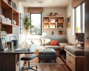 Wie nutzt man Stauraum in kleinen Räumen?