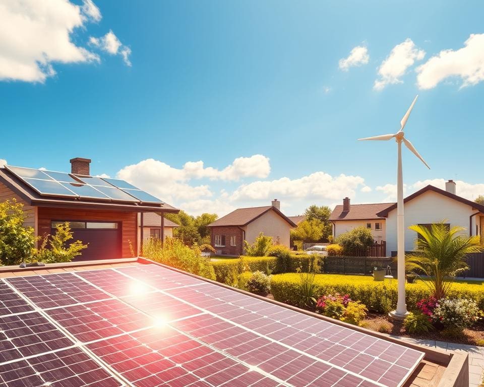 Erneuerbare Energien im privaten Wohnbereich im Fokus
