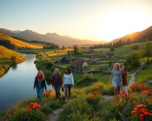 Warum sind Wochenendausflüge ins Landesinnere beliebt?