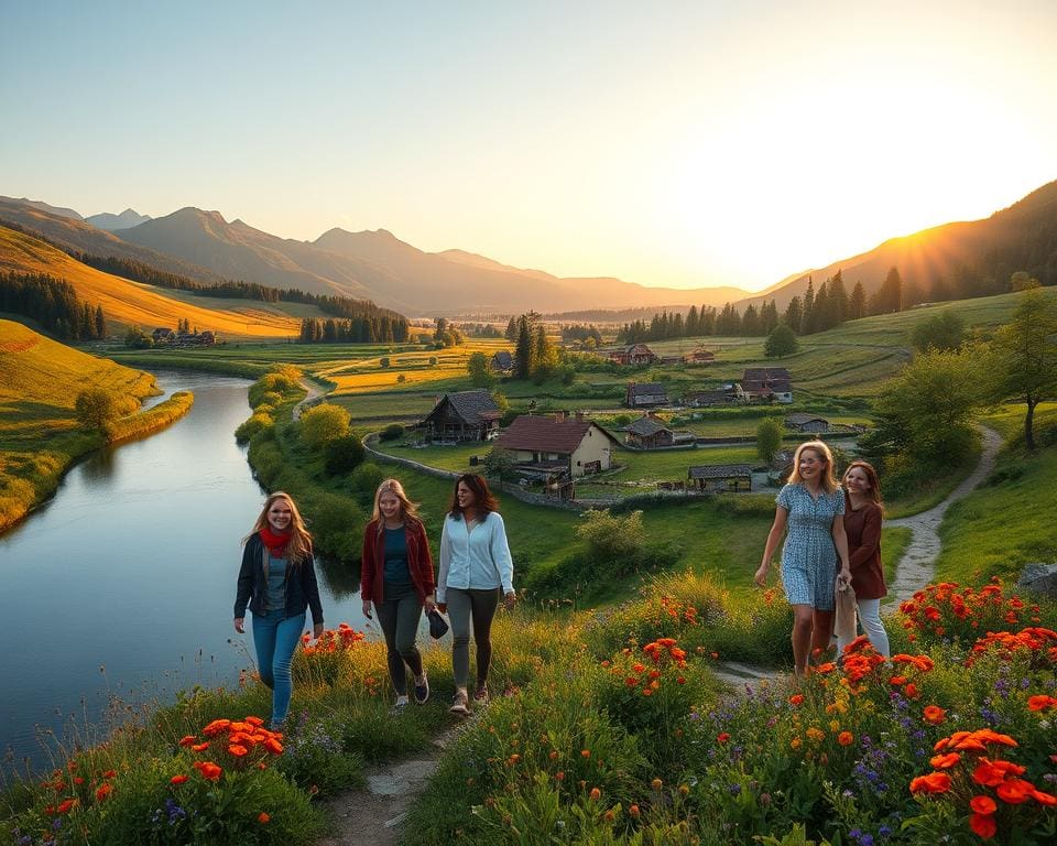 Warum sind Wochenendausflüge ins Landesinnere beliebt?
