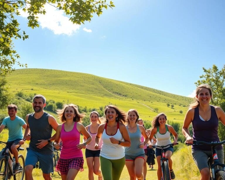 Wie bleibt man durch Outdoor-Sport aktiv?