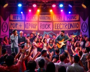 Welche Musikgenres dominieren aktuell die Bühne?