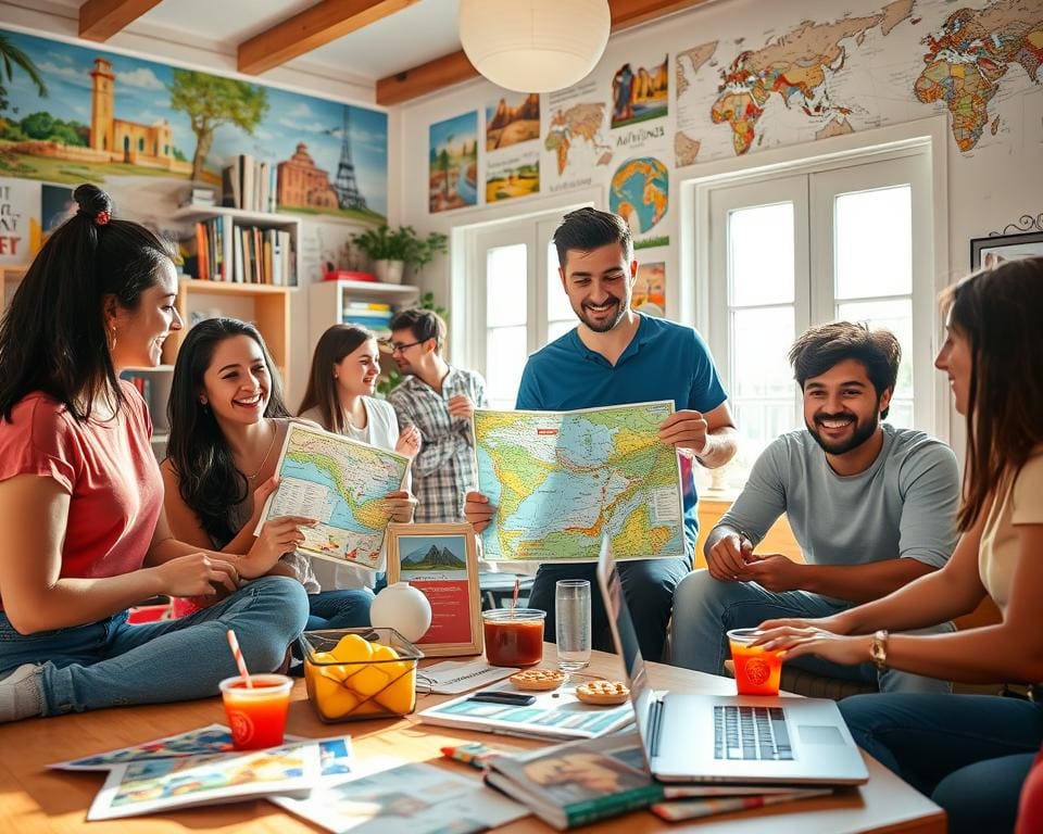 Wie organisiert man einen spontanen Ausflug?