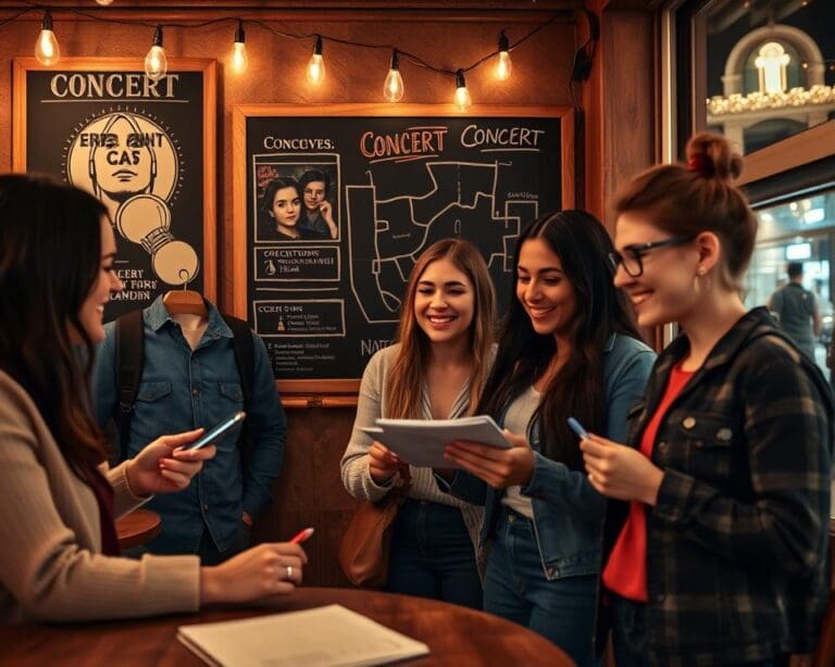 Wie plant man einen perfekten Konzertabend?