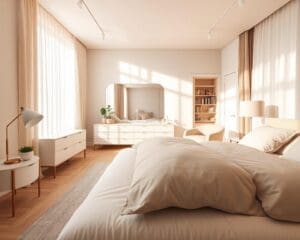Schlafzimmer modern ruhig