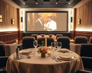 Wie kombiniert man Kino und Dinner perfekt?