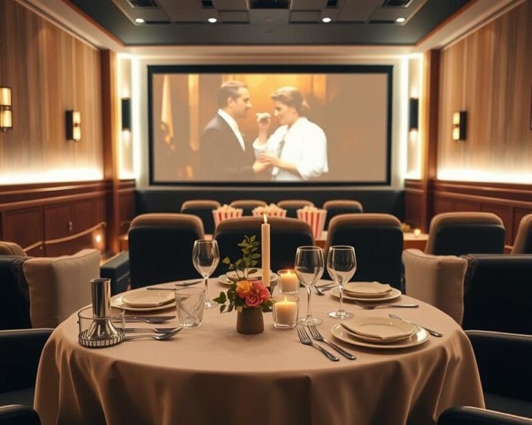 Wie kombiniert man Kino und Dinner perfekt?