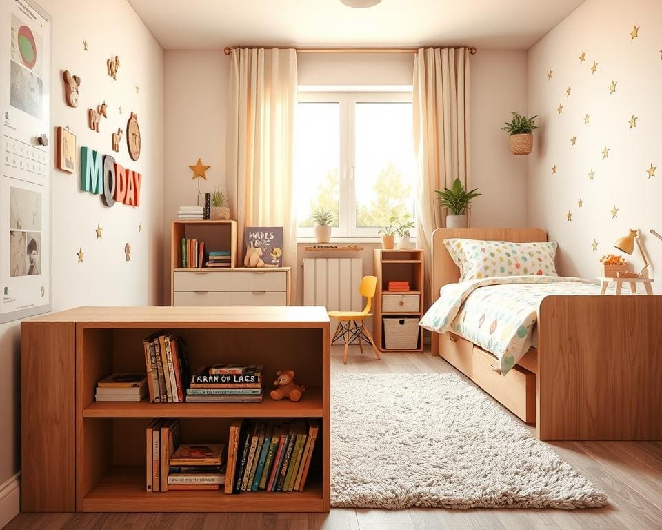 kleines Kinderzimmer einrichten