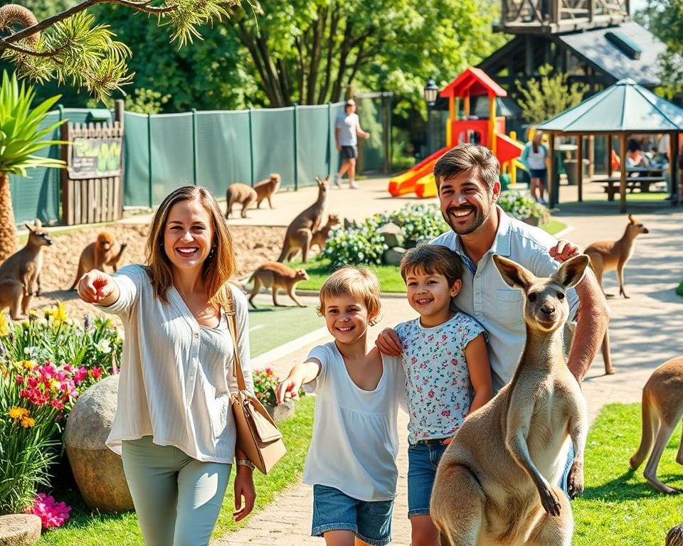 Zoos Familien