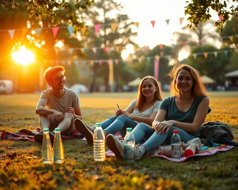 Erholung nach Festival