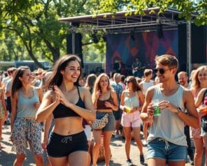 fit beim Konzert