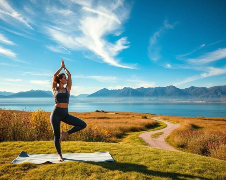 Yoga im Freien